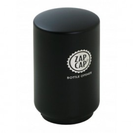 Logo Branded Zap Cap Matte Black Premium Bottle Crown Cap Opener  Logo Branded Zap Cap Matte Black Premium Bottle Crown Cap Opener