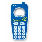 Logo Branded Cell Phone Look Bottle Opener with Magnet