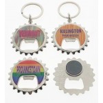 Promotional Thin Bottle Cap Bottle Opener Magnet