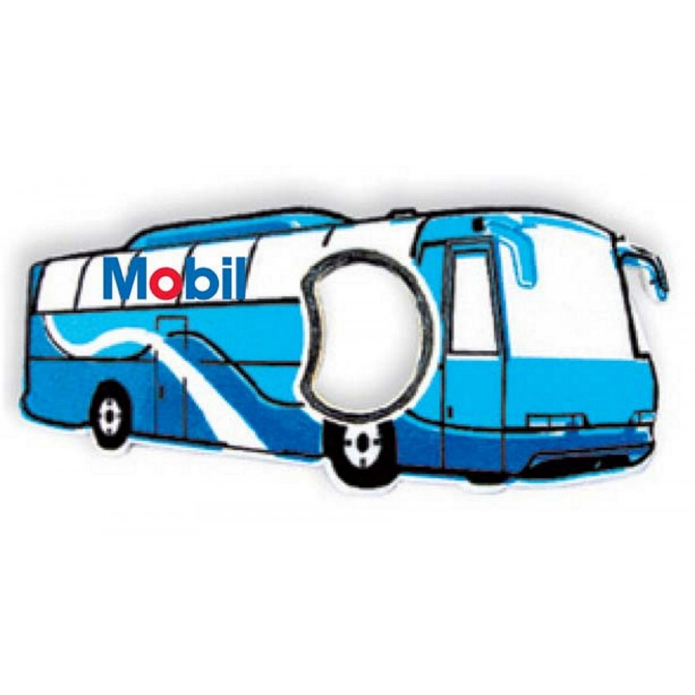 Logo Branded Bus Bottle Opener with Magnet Logo Branded Bus Bottle Opener with Magnet