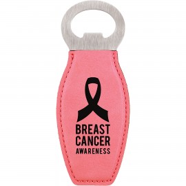 Pink Leatherette Bottle Opener with Magnet, Laserable Custom Printed  Pink Leatherette Bottle Opener with Magnet, Laserable Custom Printed