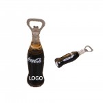 Coke Bottle Shape Fridge Magnets Bottle Opener Logo Branded