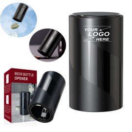 Magnetic Push Down Beer Bottle Opener Custom Imprinted  Magnetic Push Down Beer Bottle Opener Custom Imprinted