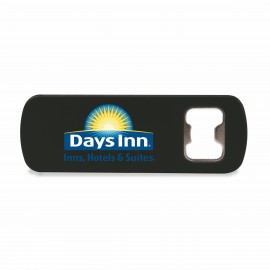 Custom Imprinted Bottle Brick Slim Plastic Bottle Opener  Custom Imprinted Bottle Brick Slim Plastic Bottle Opener