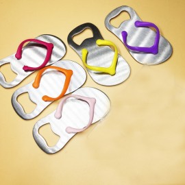 Flip Flop Sandal Shaped Bottle Opener Custom Printed  Flip Flop Sandal Shaped Bottle Opener Custom Printed