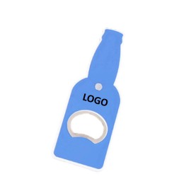 Logo Branded Beer Bottle Shape Bottle Opener Fridge Magnets