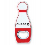Bowling Pin Bottle Opener with Magnet Custom Imprinted