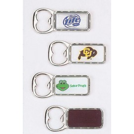 Zinc Alloy Bottle Opener Magnet Logo Branded  Zinc Alloy Bottle Opener Magnet Logo Branded