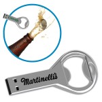 Custom Imprinted USB 2.0 Key Drive KB Flash Drive w/ Bottle Opener (16GB)