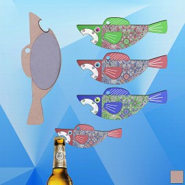 Shark Shaped Magnetic Bottle Opener Custom Printed