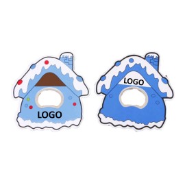 House Shape Magnetic Bottle Opener Custom Imprinted