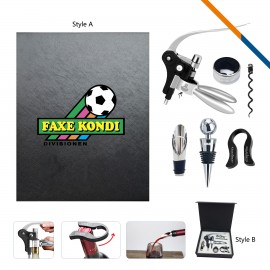 Custom Imprinted Garth Wine Opener Set  Custom Imprinted Garth Wine Opener Set