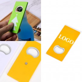 Magnet Bottle Opener Custom Printed  Magnet Bottle Opener Custom Printed