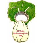 Custom Imprinted Jumbo Size Cabbage Shape Magnetic Bottle Opener
