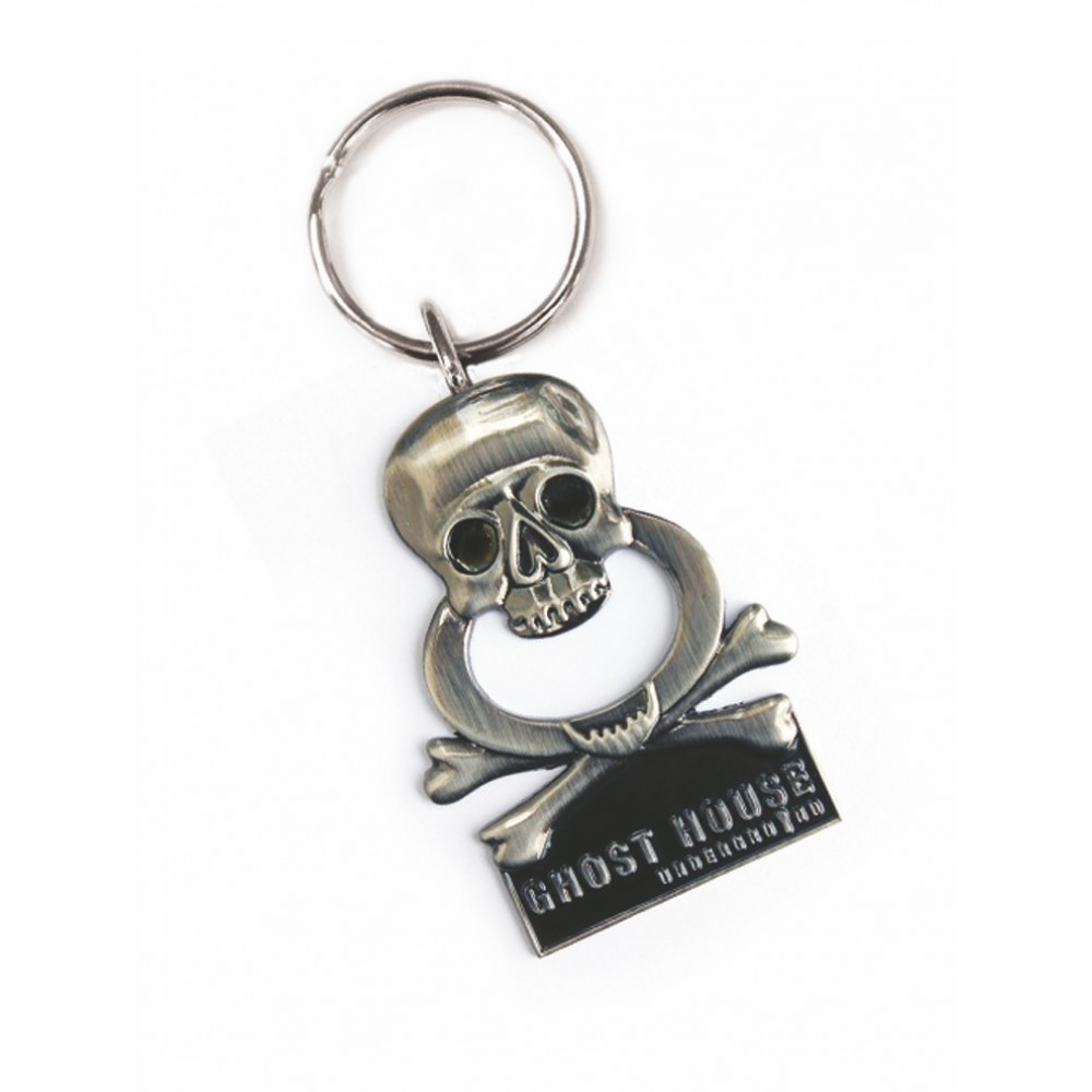 5"x1 3/8" Custom Cast/Die Struck Bottle Opener w/ Key Ring or Magnet Custom Imprinted 5"x1 3/8" Custom Cast/Die Struck Bottle Opener w/ Key Ring or Magnet Custom Imprinted