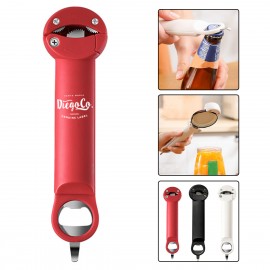 Logo Branded Multifunctional Retractable Bottle Opener