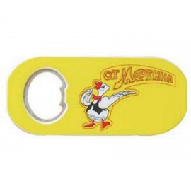 Promotional Oval Surfboard Look Bottle Opener with Magnet