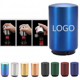 Stainless Steel Automatic Beer Bottle Opener Logo Branded  Stainless Steel Automatic Beer Bottle Opener Logo Branded