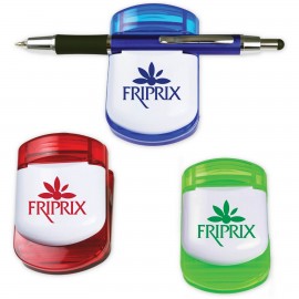 Custom Translucent Clip with Magnet & Pen Holder