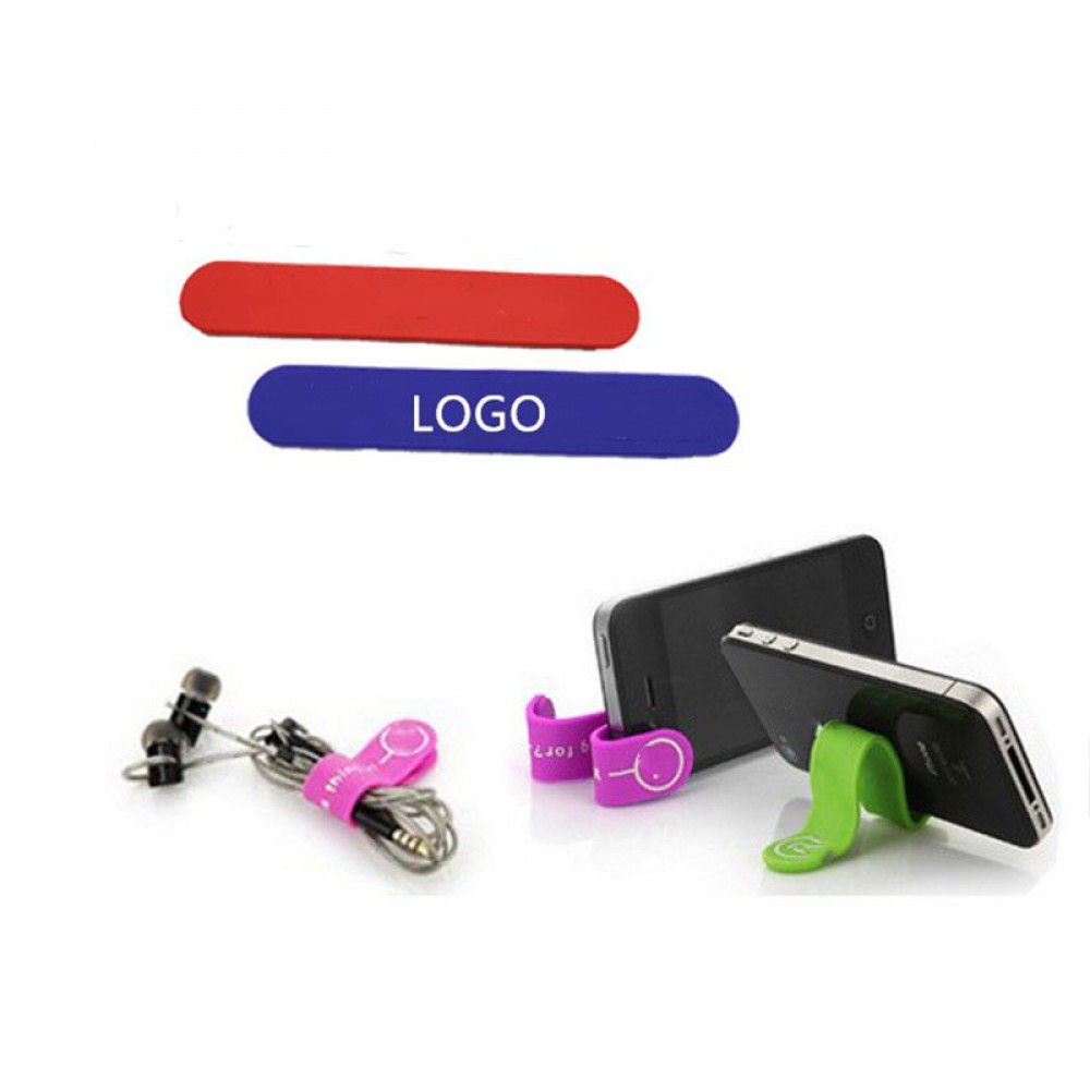Custom Printed Magnetic Cable Clips/Cords Winder Custom Printed Magnetic Cable Clips/Cords Winder