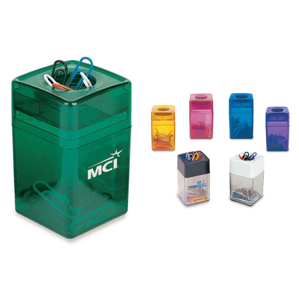 Promotional Paper Clip Shaker/ Dispenser