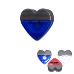 Promotional Jumbo Size Heart Magnetic Memo Clip w/Strong Grip
