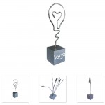 Personalized Light Bulb Shape Memo Clip Holder