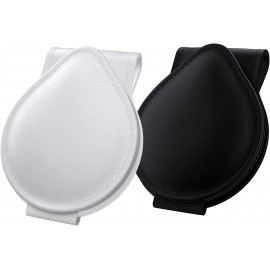 Customized Sun Visor Sunglasses Holder Clip Organizer ,Eyeglasses Mount with Card Clip Magnetic Adoption Hanger