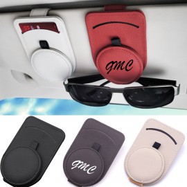 Magnetic Sunglasses Holder For Car Sun Visor with Logo  Magnetic Sunglasses Holder For Car Sun Visor with Logo