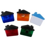 Custom Printed House Magnetic Memo Clip w/Strong Grip