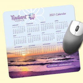 Origin'L Fabric 7.5"x8"x1/4" Calendar Mouse Pad with Logo