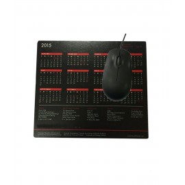 Custom Printed 12 Month Calendar Mouse Pad/Mat