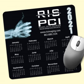 Customized Barely There 7.5"x8"x.02" Ultra-Thin Calendar Mouse Pad