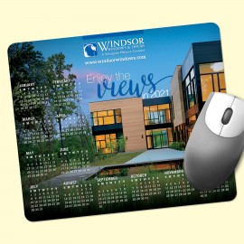 Personalized Origin'L Fabric 8"x9.5"x1/8" Calendar Mouse Pad