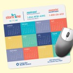 Vynex Heavy Duty 7.5"x8"x1/8" Calendar Mouse Pad with Logo