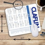 Mouse Carpet Heavy-Duty Fabric Mouse Pad (7.5"x8.5"x1/16") THIN Custom Printed