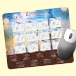Personalized Peel&Place 8"x9.5"x.015" Ultra-Thin Calendar Mouse Pad