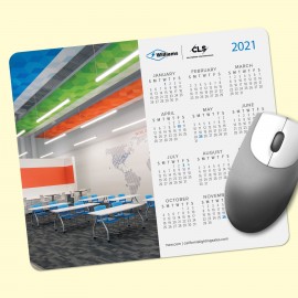 Custom Vynex DuraTec 8"x9.5"x1/16" Hard Surface Calendar MousePad