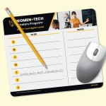 MousePaper 40 Page 7.25"x8.5" Note Paper MousePad Logo Branded