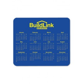 Customized Horizontal Calendar Mouse Pad Logo Branded