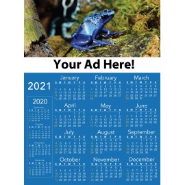 Repositional Year-at-a-Glance Calendar / Mousepad with Logo  Repositional Year-at-a-Glance Calendar / Mousepad with Logo