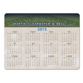 Personalized Mouse Pad, Low Profile Removable (Calendar Style)