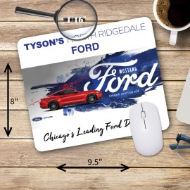 Mouse Carpet Heavy-Duty Fabric Mouse Pad (8"x9.5"x1/16") THIN Custom Printed