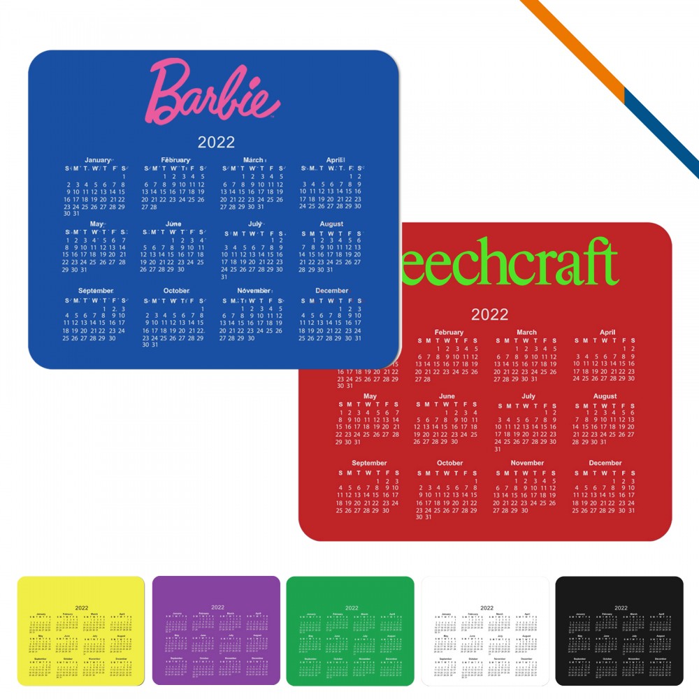 Nular Calendar Mouse Pad with Logo
