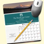 Customized MousePaper Calendar 12 Month 7.25"x8.5" Paper Mouse Pad