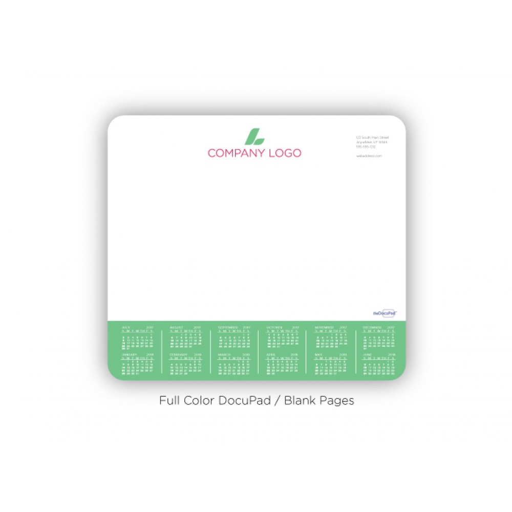 Docupad Mouse Pad/Notepad Logo Branded Docupad Mouse Pad/Notepad Logo Branded