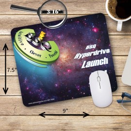 Custom Imprinted Mouse Carpet Heavy-Duty Fabric Mouse Pad (7.5"x9"x3/16") PREMIUM