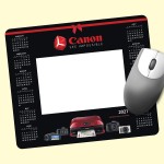 Promotional Frame-It Flex DuraTec 8"x9.5"x1/8" Calendar Mouse Pad