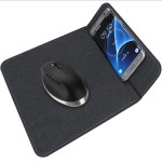 Custom 10W QI Wireless Charger Folding Mouse Pad