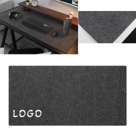 Felt Desk Pad with Logo